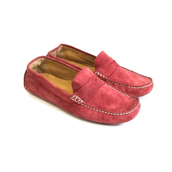 cole haan suede drivers